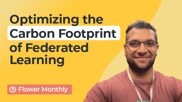 Optimizing the Carbon Footprint of Federated Learning - Talha M.