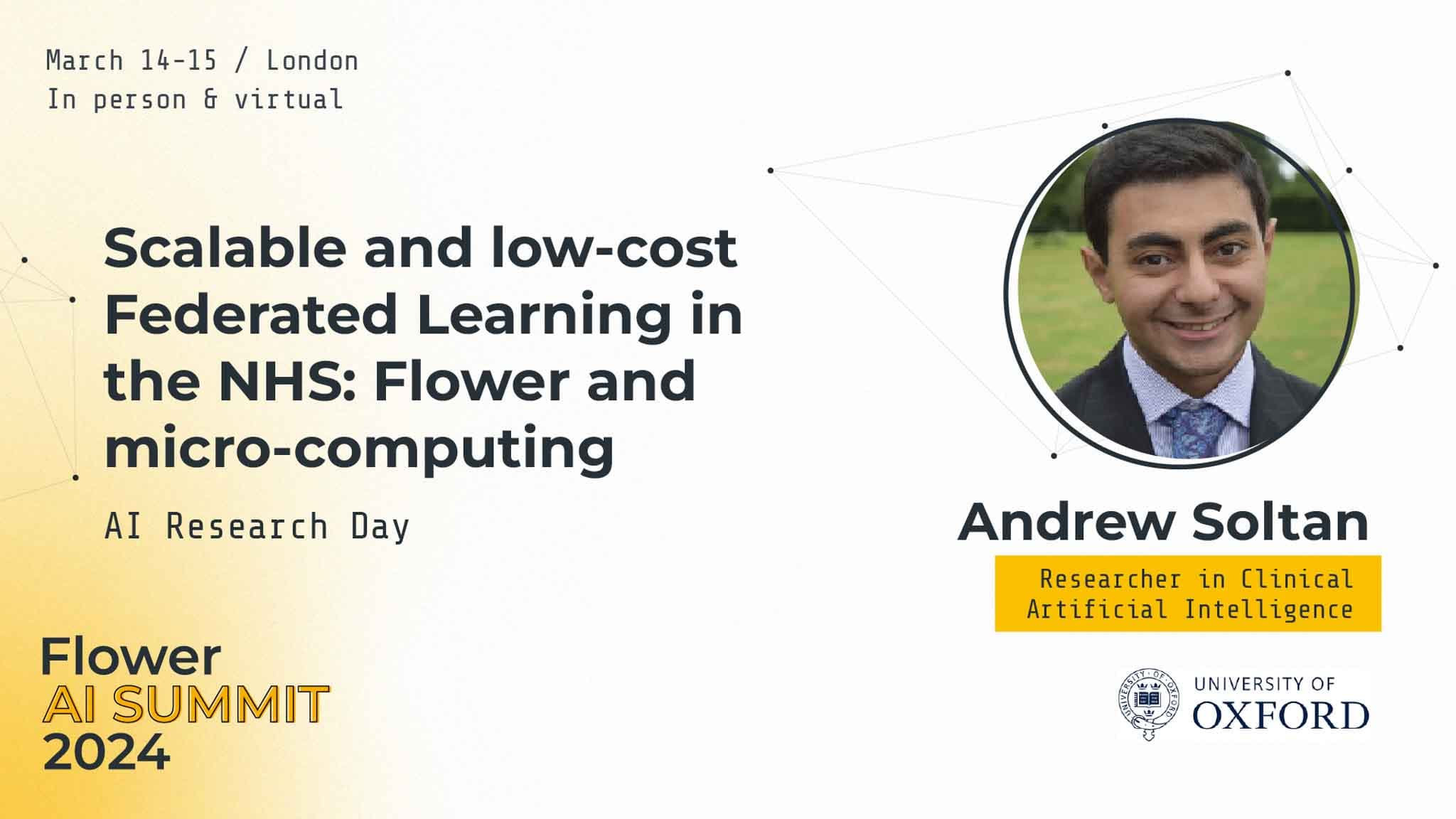 Andrew Soltan, University of Oxford