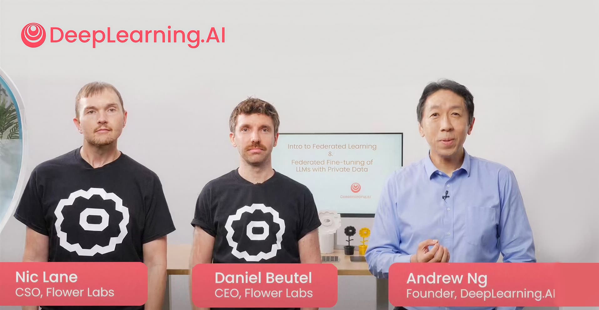 DeepLearning.AI Courses with Andrew Ng and Flower Labs