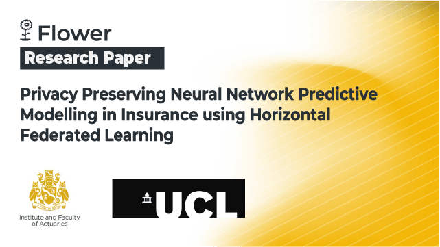 Flower Paper: Privacy Preserving Neural Network Predictive Modelling in Insurance using Horizontal Federated Learning