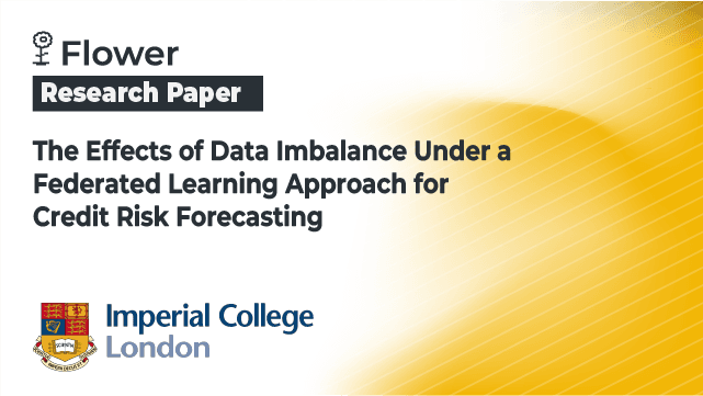 The Effects of Data Imbalance Under a Federated Learning Approach for Credit Risk Forecasting
