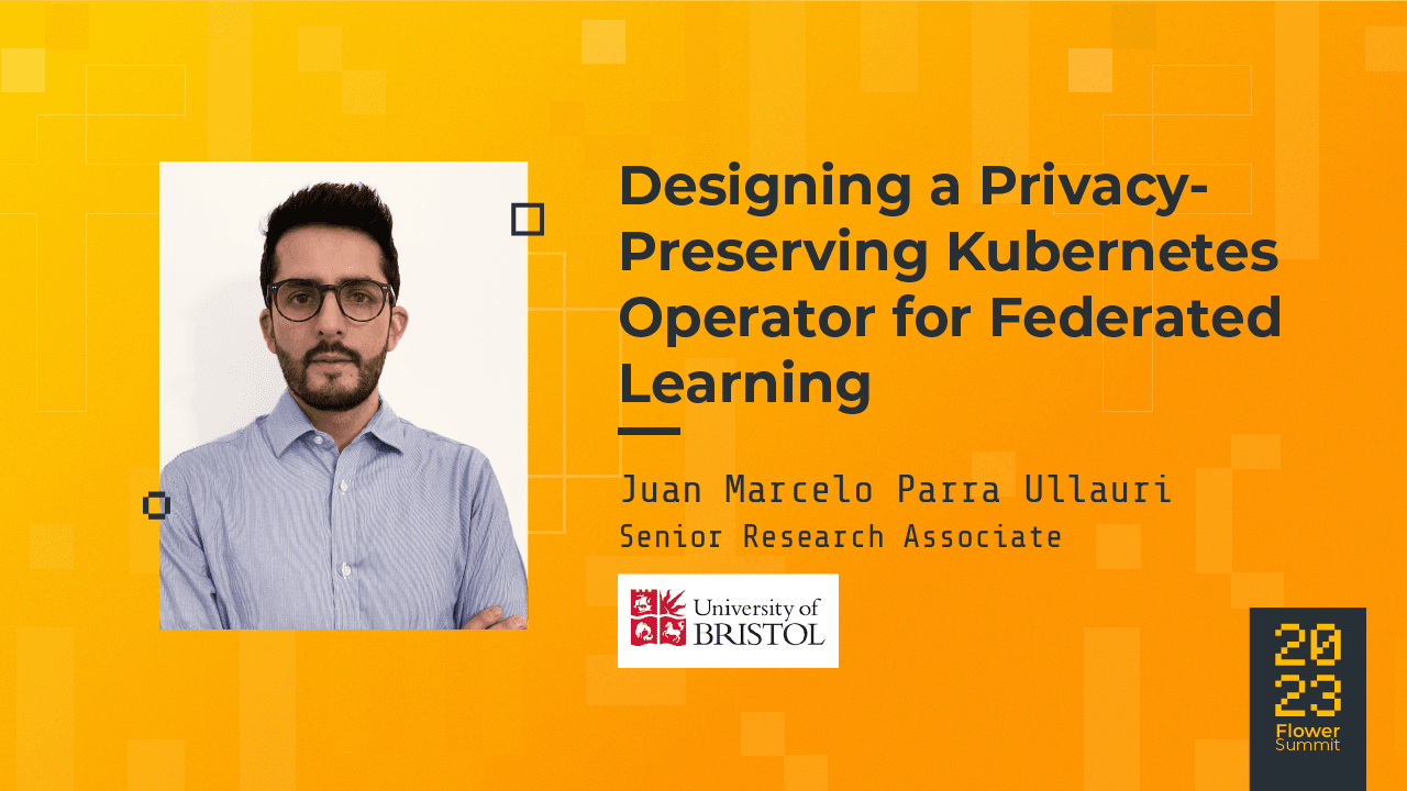 Designing a Privacy-Preserving Kubernetes Operator for Federated Learning