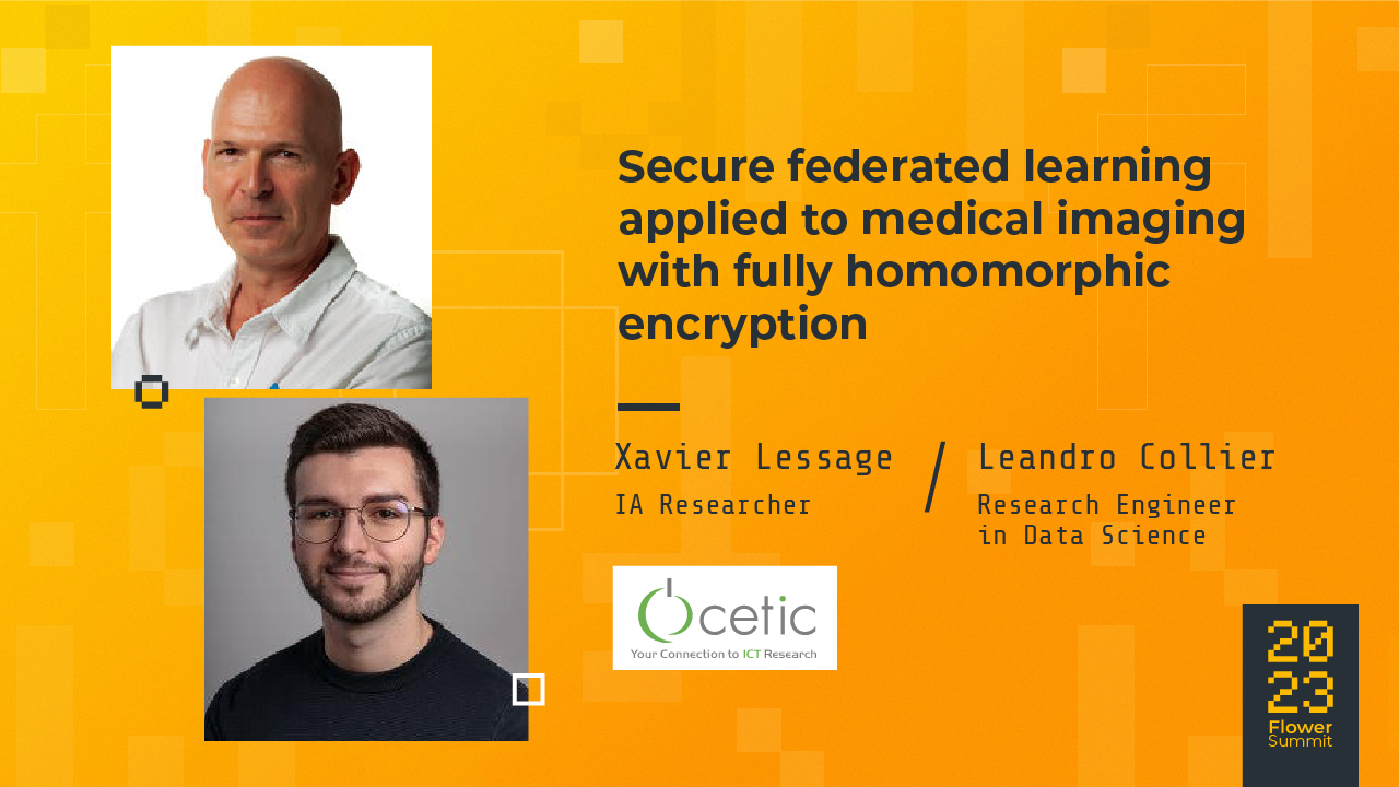 Secure federated learning applied to medical imaging with fully homomorphic encryption