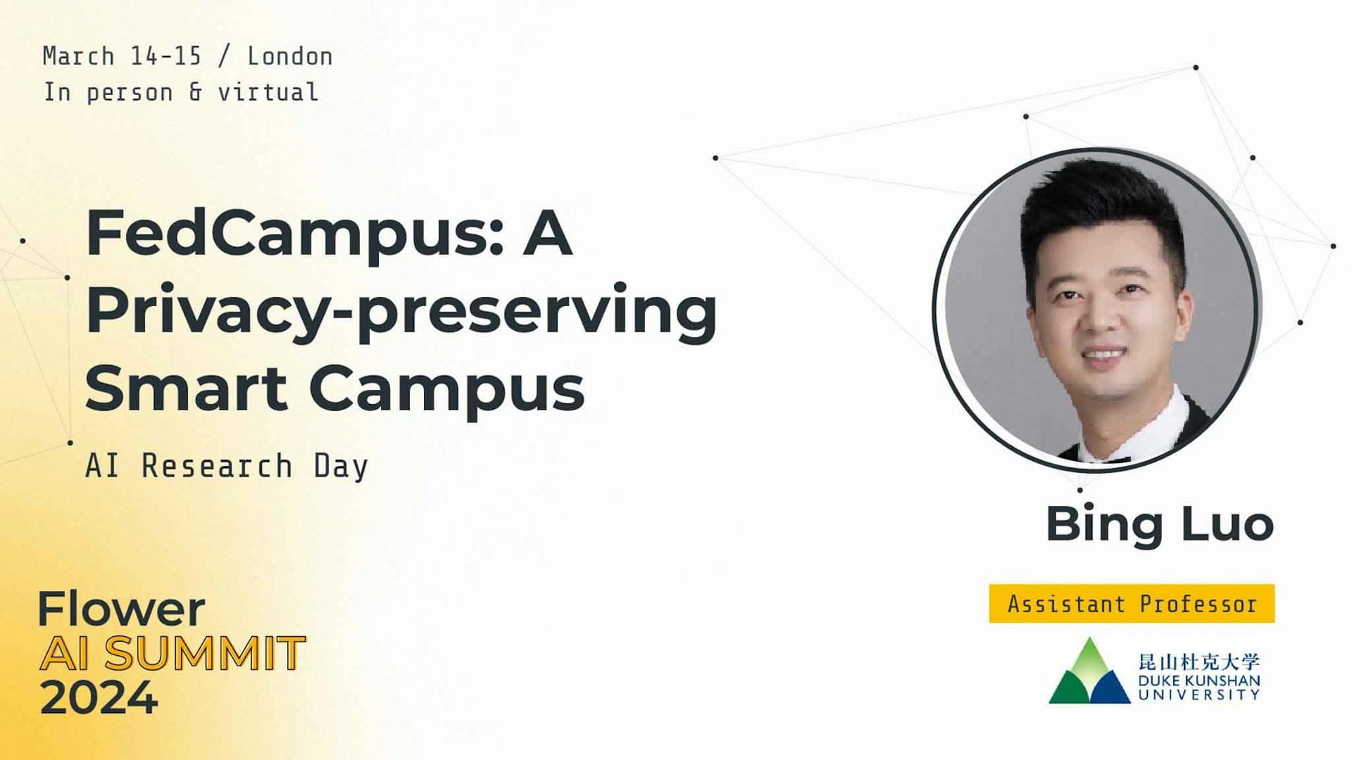 FedCampus: A Privacy-preserving Smart Campus, by Bing Luo and Steven He